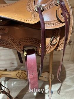 16 American Saddlery Mastercraft Wade Roper Western Saddle Model 122