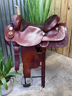 16 American Saddlery Western Cutting Saddle Ranch Horse Team Penning