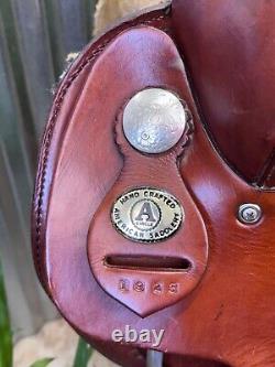 16 American Saddlery Western Cutting Saddle Ranch Horse Team Penning