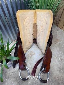 16 American Saddlery Western Cutting Saddle Ranch Horse Team Penning