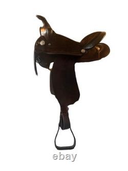 16 American saddlery Barrel Racing Western Saddle Model 408