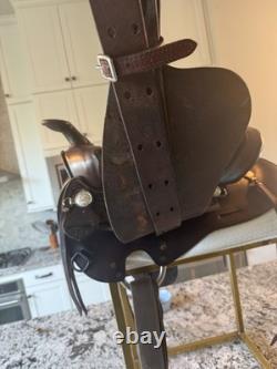 16 American saddlery Barrel Racing Western Saddle Model 408