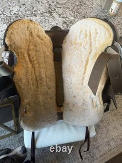 16 American saddlery Barrel Racing Western Saddle Model 408