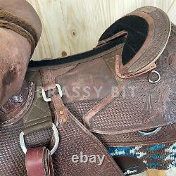 16 Barefoot Missoula Nut Treeless Western Saddle