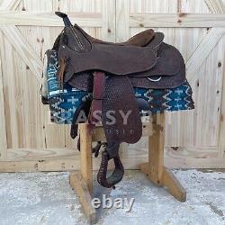 16 Barefoot Missoula Nut Treeless Western Saddle