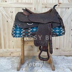 16 Barefoot Missoula Nut Treeless Western Saddle