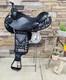 16 Big Horn #185, Light Weight Western Trail Horse Saddle, Navajo, Clean