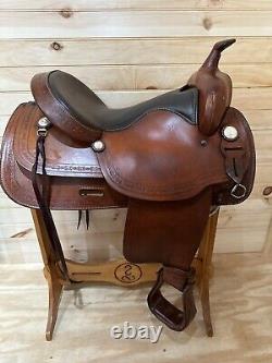 16 Big Horn Flex Western Trail Saddle Model 1653