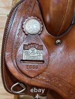 16 Big Horn Flex Western Trail Saddle Model 1653