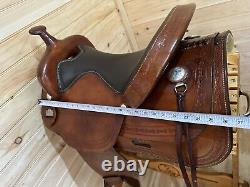 16 Big Horn Flex Western Trail Saddle Model 1653