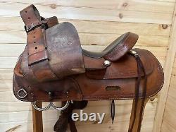 16 Big Horn Flex Western Trail Saddle Model 1653