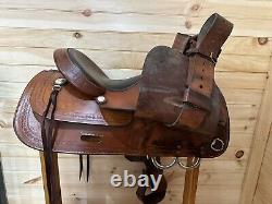 16 Big Horn Flex Western Trail Saddle Model 1653