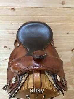 16 Big Horn Flex Western Trail Saddle Model 1653