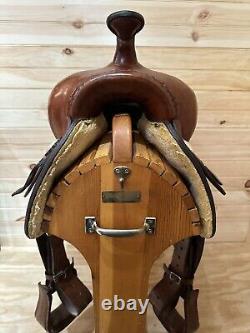 16 Big Horn Flex Western Trail Saddle Model 1653