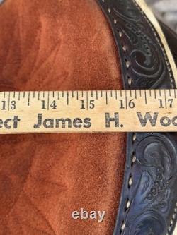 16 Billy Cook Barrel Saddle, Western Saddle- Round Skirt, Clean