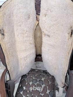 16 Billy Cook Barrel Saddle, Western Saddle- Round Skirt, Clean