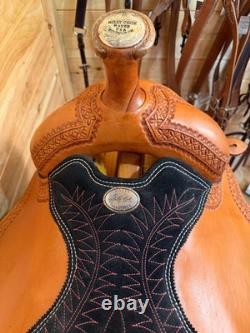 16 Billy Cook Maker Bowman Team Roper Sulphur, OK Western Saddle 2122