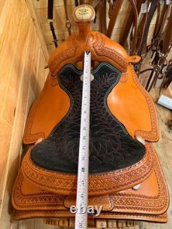 16 Billy Cook Maker Bowman Team Roper Sulphur, OK Western Saddle 2122