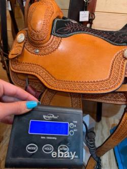 16 Billy Cook Maker Bowman Team Roper Sulphur, OK Western Saddle 2122