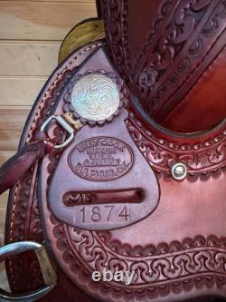 16 Billy Cook Maker Ranch Versatility Western Saddle Model 1874