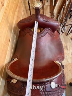 16 Billy Cook Maker Ranch Versatility Western Saddle Model 1874
