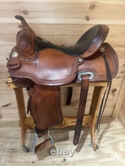 16 Billy Cook Maker Sulphur, OK Western Trail Saddle Model 1785