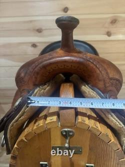 16 Billy Cook Maker Sulphur, OK Western Trail Saddle Model 1785