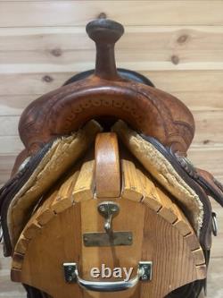 16 Billy Cook Maker Sulphur, OK Western Trail Saddle Model 1785