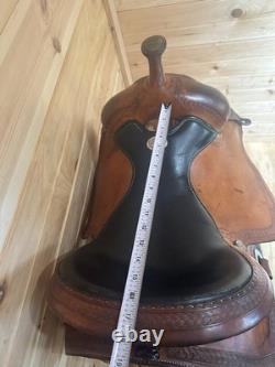 16 Billy Cook Maker Sulphur, OK Western Trail Saddle Model 1785