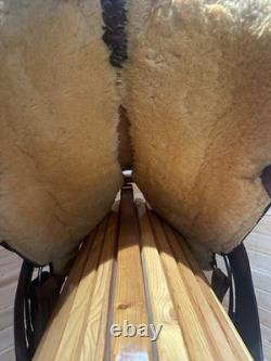 16 Billy Cook Maker Sulphur, OK Western Trail Saddle Model 1785