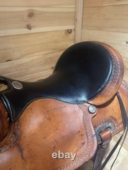 16 Billy Cook Maker Sulphur, OK Western Trail Saddle Model 1785