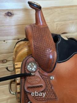 16 Billy Cook Original Western Trail Saddle Model 1536 Sulphur, OK (2024)