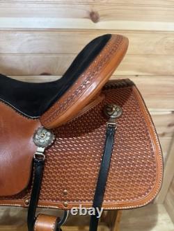 16 Billy Cook Original Western Trail Saddle Model 1536 Sulphur, OK (2024)