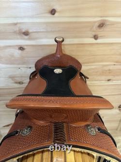 16 Billy Cook Original Western Trail Saddle Model 1536 Sulphur, OK (2024)
