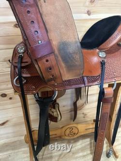 16 Billy Cook Original Western Trail Saddle Model 1536 Sulphur, OK (2024)