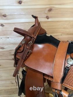 16 Billy Cook Original Western Trail Saddle Model 1536 Sulphur, OK (2024)