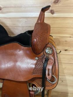 16 Billy Cook Original Western Trail Saddle Model 1536 Sulphur, OK (2024)