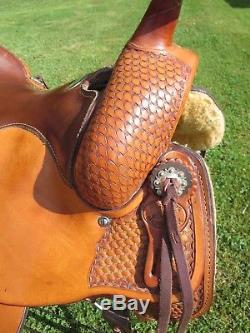 16 Billy Cook Reining, Trail Saddle