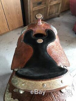 16 Billy Cook Show Saddle Beautiful Western Saddle / Great Condition