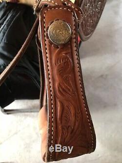16 Billy Cook Show Saddle Beautiful Western Saddle / Great Condition