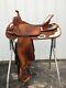 16 Billy Cook Western Dressage Or Barrel Saddle With Silver Show Bling