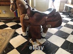 16 Billy Cook classic pro reining saddle FQHB