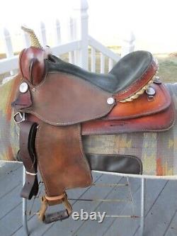 16'' Billy Shaw Sqh Bars Western Barrel Saddle USA