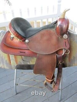 16'' Billy Shaw Sqh Bars Western Barrel Saddle USA