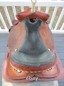 16'' Billy Shaw Sqh Bars Western Barrel Saddle USA