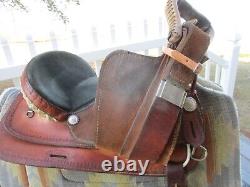 16'' Billy Shaw Sqh Bars Western Barrel Saddle USA