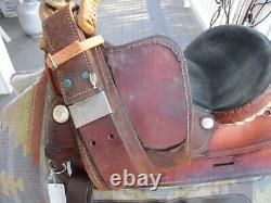 16'' Billy Shaw Sqh Bars Western Barrel Saddle USA