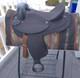16'' Black Action Co, Western Endurance Trail Saddle W Neoprene Bottom Qh Bars