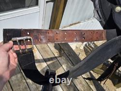 16 Black Synthetic Abetta Western Saddle
