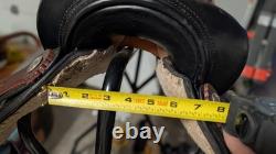 16 Black Western Saddle